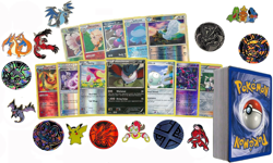 50 Assorted Card Pack Lot This Comes with Foils, Rares, Random Pin, and Colle - Image 1