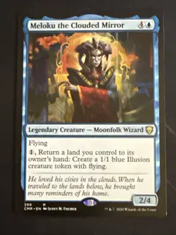 1x Meloku the Clouded Mirror (399) Commander Legends LP MTG Magic x1 MKE - Image 1