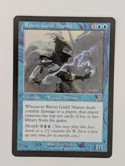 Raven Guild Master - NM - Scourge - MTG - Image 1