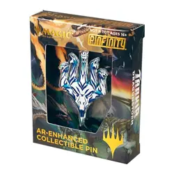 MTG Tarkir Dragonstorm PINFINITY pin AR enhanced SEALED Magic - Image 1