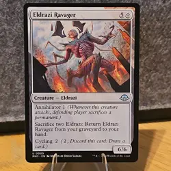 MTG Eldrazi Ravager Modern Horizons 3 Set Uncommon #5 NM Fresh Pull No Play - Image 1