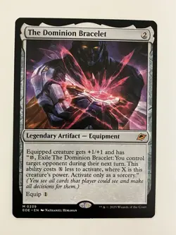 The Dominion Bracelet Edge Of Eternities Non-Foil Regular MTG 0239 Mythic - Image 1