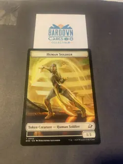 Human Soldier/ Lander 0002/0008 TOKEN - MTG Edge Of Eternities - Image 1