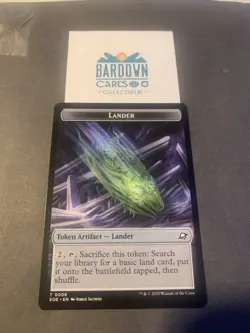 Human Soldier/ Lander 0002/0008 TOKEN - MTG Edge Of Eternities - Image 2