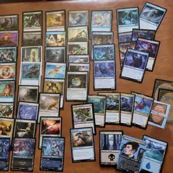 Low Profile NINJA ROGUES Full Art Portrait Dimir Yuriko COMMANDER DECK Fun MTG - Image 2