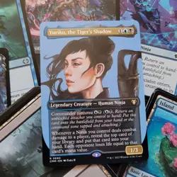 Yuriko, the Tiger's Shadow Full Art Rare Almost Banned COMMANDER DECK MTG Rogues - Image 1