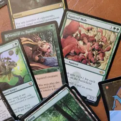 Fancy SQUIRRELS Camellia, the Seedmiser Rare Tribal COMMANDER DECK Magic MTG Fun - Image 4