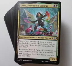 Greta Sweettooth Scourge Commander Deck EDH MTG Food Elderaine 100 Cards - Image 1