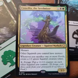 SQUIRRELS Camellia, the Seedmiser Tribal Custom Commander Deck MTG Magic Fun - Image 1