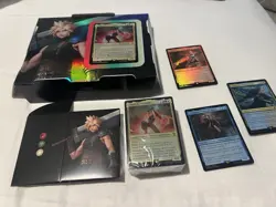 Magic (MTG) Final Fantasy 7 Limit Break Commander Deck Only & Sealed with Promos - Image 1