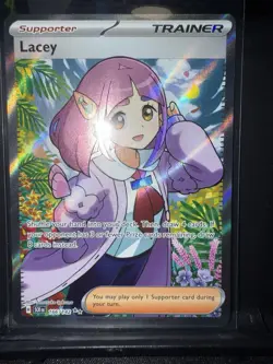 Lacey 166/142 Sv07: Stellar Crown Holo Pokemon TCG - Image 1