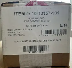 POKEMON TCG - DESTINED RIVALS - FACTORY SEALED - 6 BOX BOOSTER CASE.. - Image 1