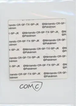 Shiftry (Set 64) Japanese Daiichi Pokemon Bread Deco Chara Stickers 2000 0cp0 - Image 2