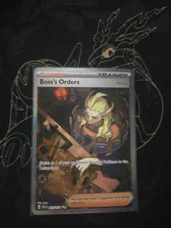 Boss's Orders - 265/193 - Pokemon Paldea Evolved Special Illustration Rare NM - Image 1