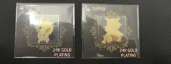 Pokemon Striking Popping Candy 24k Gold Plated Sticker Lot of 5 - Image 3