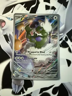 Pokemon TCG Tornadus Black Star Promo BW42 Reverse Holo - Image 2