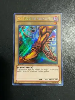 YuGiOh Right Leg of the Forbidden One LCYW-EN302 Legendary Collection 3 - 1st Ed - Image 1