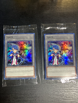Yugioh 2X BLUE GAL & TRICKSTAR BAND SWEET GUITAR - TKN5-EN031 - NM - TOKEN - Image 1