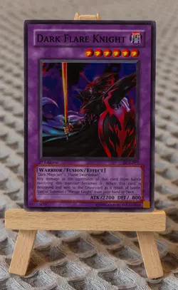 Dark Flare Knight DCR-017 Dark Crisis 1st Edition First Ed Yugioh Card Holo - Image 2