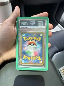 Pokemon Luigi Pikachu Special Bx. Japanese Full Art Promo 296/XY-P PSA 9 Mint - Image 2