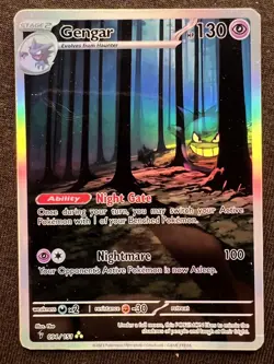 Pokemon Fanart Gengar Card - Image 1
