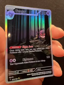 Pokemon Fanart Gengar Card - Image 3