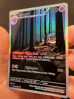 Pokemon Fanart Gengar Card - Image 4