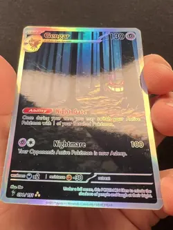 Pokemon Fanart Gengar Card - Image 5