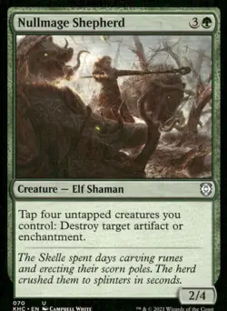 Nullmage Shepherd 070 Kalaheim MTG Magic the Gathering card - Image 1