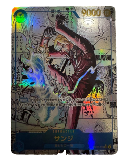 Sanji (Manga Alt Art) OP06-119 SEC ONE PIECE Card The Best 2 ONE PIECE Japanese - Image 1