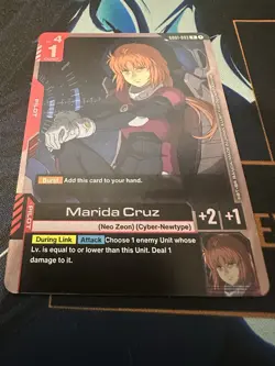 Gundam Card Game Marida Cruz GD01-093 R - Image 2