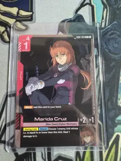 Gundam Card Game Marida Cruz GD01-093 R - Image 1
