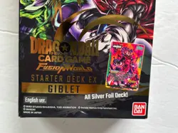 NEW Dragonball Card Game FusionWorld Starter Deck EX Giblet - All Silver Deck 51 - Image 3