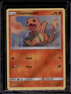 Charmander 7/68 Reverse Holo - Hidden Fates Pokemon Card NM - English TCG - Image 1