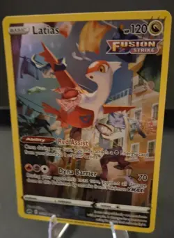 Latias GG20/GG70 Crown Zenith Full Art Holo Pokemon Card - Image 1