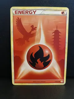 Fire Energy (HeartGold & SoulSilver 116/123) - MP Pokemon Card - Image 1