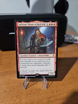 Torbran Thane of Red Fell Eldraine Throne Regular Card - Image 1