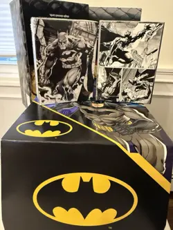 Dragon Shield 100 Standard Deck Card Sleeves Dual Matte Art Batman Dark Knight - Image 1