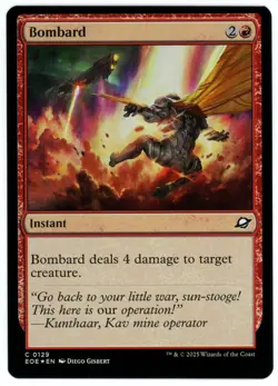 Bombard (Foil) - 0129 - Edge of Eternities - MTG - NM Ships Now - Image 1