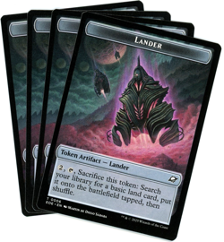 x4 Robot / Lander (0006) Double-Sided Token - Edge of Eternities - MTG NM/M - Image 2