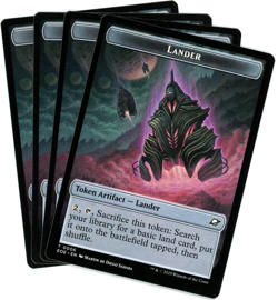 x4 Drone / Lander (0006) Double-Sided Token - Edge of Eternities - MTG NM/M - Image 2