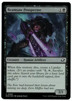 Beamsaw Prospector (Foil) - 0089 - Edge of Eternities - MTG - NM Ships Now - Image 1