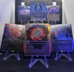 MTG Secret Lair Through the Wormhole Galaxy Foil - Borderless NM Opened Set - Image 2