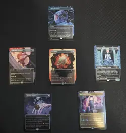 MTG Secret Lair Through the Wormhole Galaxy Foil - Borderless NM Opened Set - Image 3