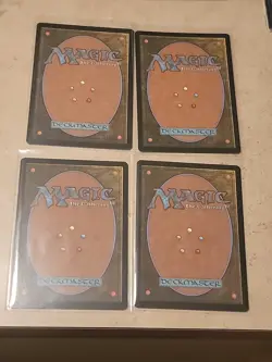 MTG Edge Of Eternities Shock Lands Lot Of 4 Sacred Foundry Stomping Ground - Image 2