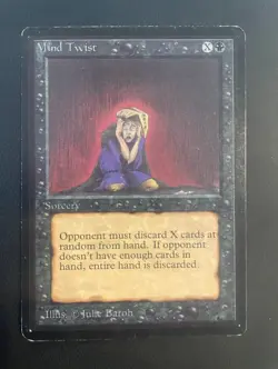 Mind Twist - MP - Beta Mtg - Image 1