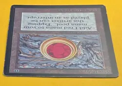 MTG MOX RUBY Beta (OldManMTG 011-153) - Image 3