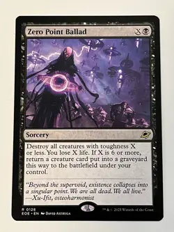 Zero Point Ballad Edge Of Eternities MTG 0128 Rare - Image 1