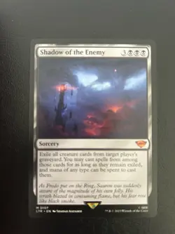 Shadow of the Enemy Universes Beyond: the Lord of the Rings Mtg 107 Mythic Rare - Image 1
