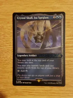 Crystal Skull, Isu Spyglass NM Etched Foil Assassin's Creed ACR MTG Near Mint - Image 1